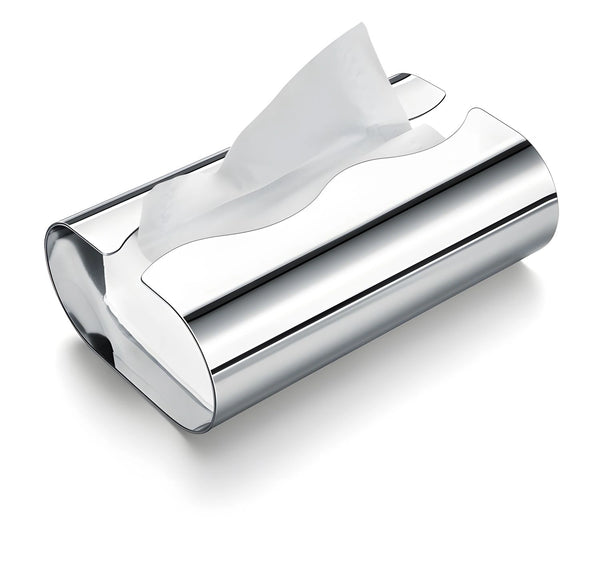 Wave Stainless Steel Tissue Box