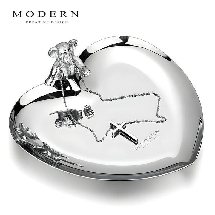 Teddy Stainless Steel Jewelry Tray - Luwak - Morden Minimalis Home Decor